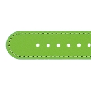 Deja vu watch, watch straps, leather straps, leather 20mm, steel closure, Us 34, light green