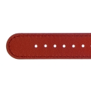 Deja vu watch, watch straps, leather straps, XL watch straps, US 36 g XL, medium red