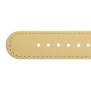 Deja vu watch, watch straps, leather straps, leather 20mm, steel closure, Us 40, light ochre