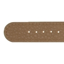 Deja vu Uhr, Bnder, Bnder in Kunstleder, Kunstleder 20mm, Edelstahlschliee, Us 401 p, nougat hell