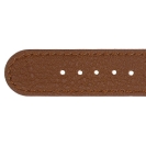 Deja vu watch, watch straps, leatherette straps, leather substitute 20mm, steel closure, Us 412 p, zimt