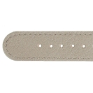 Deja vu watch, watch straps, leatherette straps, leather substitute 20mm, steel closure, Us 414 p, stone grey
