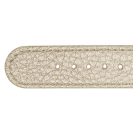 Deja vu Uhr, Bnder, Bnder in Kunstleder, Kunstleder 20mm, Edelstahlschliee, Us 415 p, gold metallic