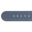 Deja vu watch, watch straps, leatherette straps, leather substitute 20mm, steel closure, Us 418 p, malvenblau