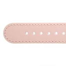 Deja vu watch, watch straps, leatherette straps, leather substitute 20mm, steel closure, Us 432 p, pastellosa