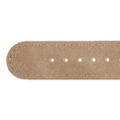 Deja vu watch, watch straps, leatherette straps, leather substitute 20mm, steel closure, Us 443 p, vintage erdnuss