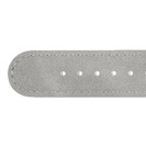 Deja vu watch, watch straps, leatherette straps, leather substitute 20mm, steel closure, Us 444 p, vintage steingrau