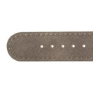 Deja vu watch, watch straps, leatherette straps, leather substitute 20mm, steel closure, Us 454 p, vintage taupe