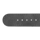 Deja vu watch, watch straps, leatherette straps, leather substitute 20mm, steel closure, Us 456 p, vintage graphitgrau