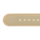 Deja vu watch, watch straps, leatherette straps, leather substitute 20mm, steel closure, US 468p
