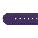 Deja vu watch, watch straps, leather straps, leather 20mm, steel closure, Us 47, purple