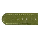 Deja vu watch, watch straps, leatherette straps, leather substitute 20mm, steel closure, US 478p