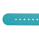 Deja vu watch, watch straps, leather straps, leather 20mm, steel closure, Us 48, turquoise
