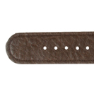 Deja vu watch, watch straps, leatherette straps, leather substitute 20mm, steel closure, US 507 p