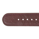 Deja vu watch, watch straps, leatherette straps, leather substitute 20mm, steel closure, US 510 p