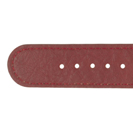 Deja vu watch, watch straps, leatherette straps, leather substitute 20mm, steel closure, US 511p