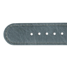 Deja vu watch, watch straps, leatherette straps, leather substitute 20mm, steel closure, US 515 p