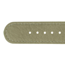 Deja vu watch, watch straps, leatherette straps, leather substitute 20mm, steel closure, US 518p