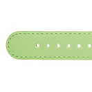 Deja vu watch, watch straps, leather straps, leather 20mm, steel closure, Us 52, lime green