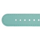 Deja vu Uhr, Bnder, Bnder in Leder, Leder 20mm, Edelstahlschliee, Us 58, larimar