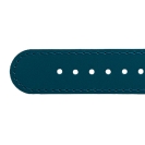 Deja vu watch, watch straps, leather straps, leather 20mm, steel closure, Us 59, dark petrol