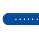 Deja vu watch, watch straps, leather straps, leather 20mm, steel closure, Us 6, royal blue