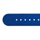Deja vu watch, watch straps, leather straps, leather 20mm, steel closure, Us 61, navy blue