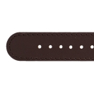 Deja vu Uhr, Bänder, Bänder in Leder, Leder 20mm, Edelstahlschließe, Us 7, dunkelbraun