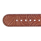 Deja vu watch, watch straps, leather straps, leather 20mm, steel closure, Us 80, salmon brown