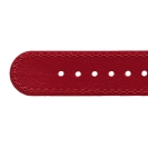 Deja vu watch, watch straps, leather straps, leather 20mm, steel closure, Us 81, burgundy
