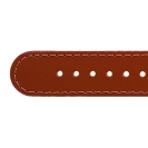 Deja vu watch, watch straps, leather straps, leather 20mm, steel closure, Us 84, blood orange