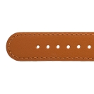 Deja vu watch, watch straps, leather straps, leather 20mm, gilded closure, Us 8-g, orange brown