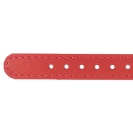Deja vu watch, watch straps, leatherette straps, leather substitute 12mm, Uxs 434 p, light red