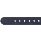 Deja vu watch, watch straps, leatherette straps, leather substitute 12mm, Uxs 439 p, dark blue