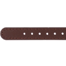 Deja vu Uhr, B�nder, B�nder in Leder, Leder 12mm, Uxs 7, dunkelbraun