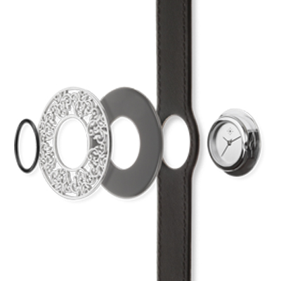 Befestigung mit Fixiergummi