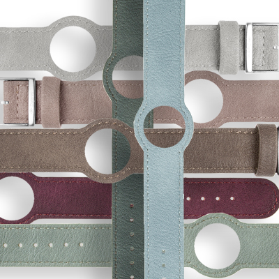 leatherette straps