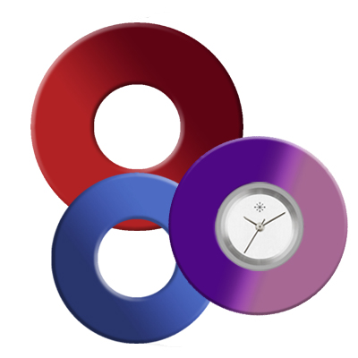 bicolor discs
