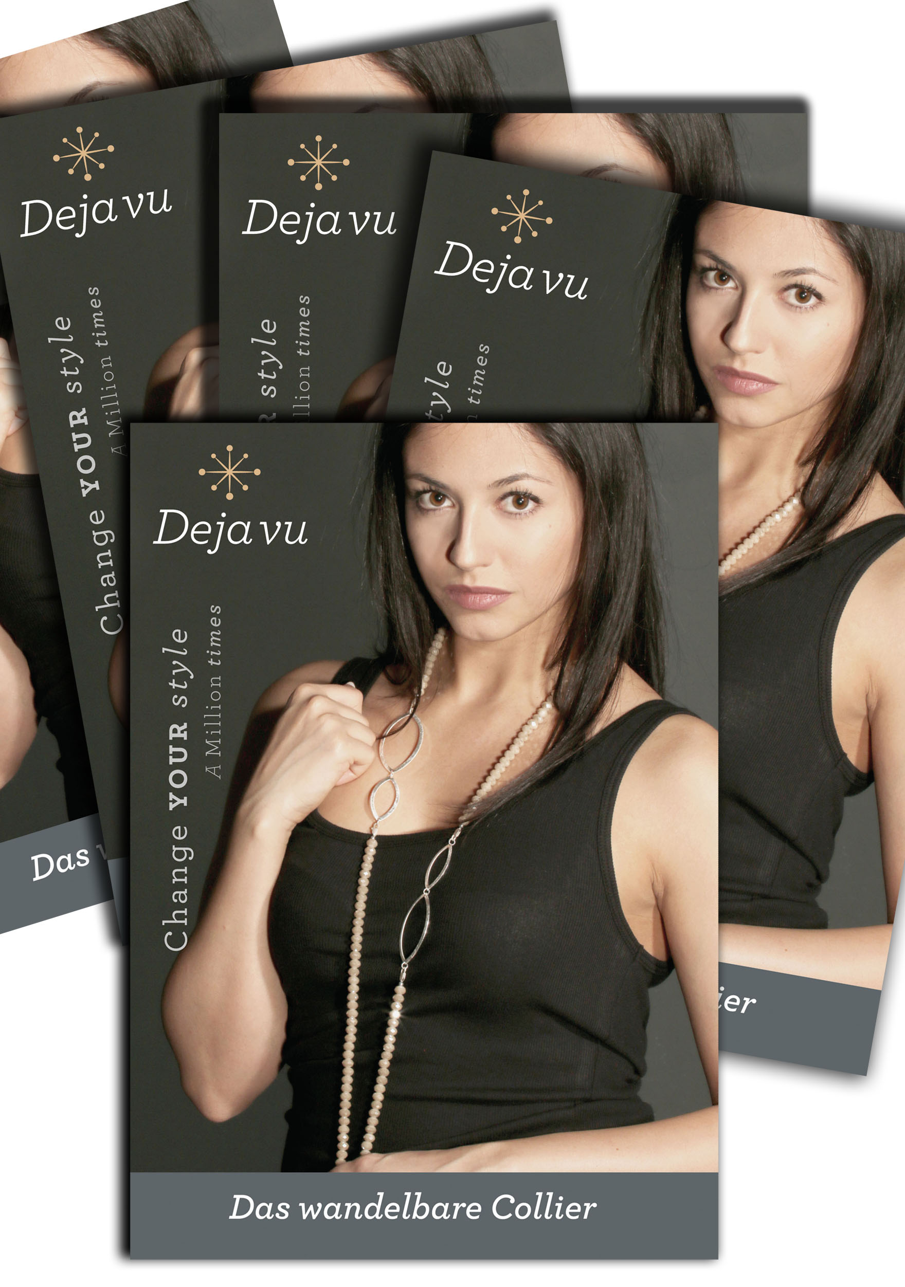 Deja vu Collier, Kataloge, Aufbewahrung, ect., Flyer  Collier