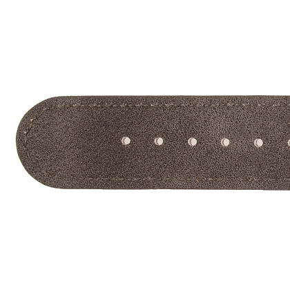 Deja vu watch, watch straps, leatherette straps, leather substitute 20mm, steel closure, Us 451 p, vintage anthrazit